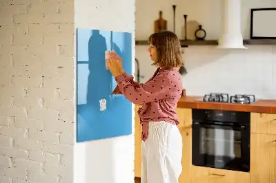 Magnetická popisovací tabule modrá