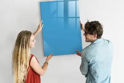 Magnetická popisovací tabule modrá