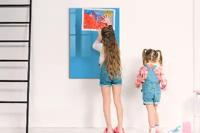 Magnetická popisovací tabule modrá