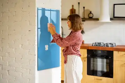 Magnetická popisovací tabule modrá