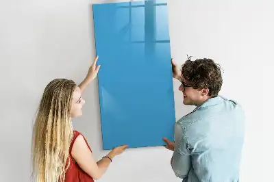 Magnetická popisovací tabule modrá