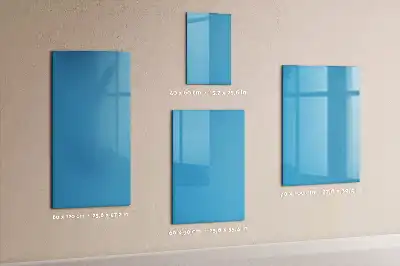Magnetická popisovací tabule modrá