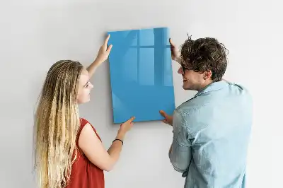 Magnetická popisovací tabule modrá