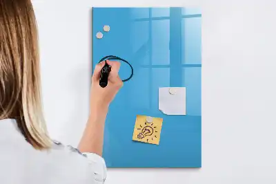 Magnetická popisovací tabule modrá
