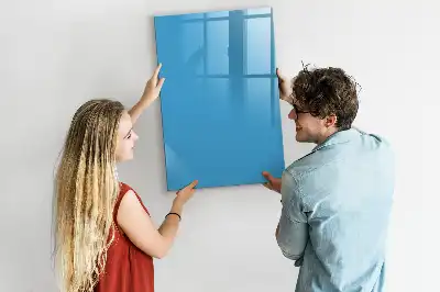 Magnetická popisovací tabule modrá