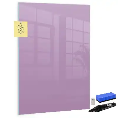 Magnetická popisovací tabule liliová barva