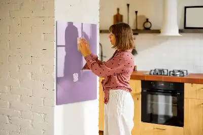 Magnetická popisovací tabule liliová barva