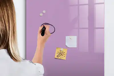 Magnetická popisovací tabule liliová barva