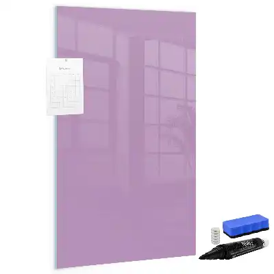 Magnetická popisovací tabule liliová barva