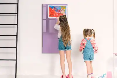 Magnetická popisovací tabule liliová barva