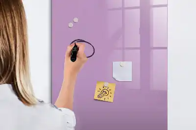 Magnetická popisovací tabule liliová barva