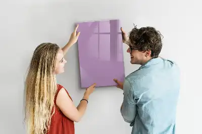 Magnetická popisovací tabule liliová barva