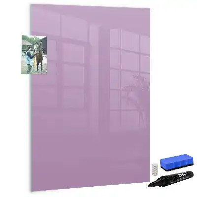 Magnetická popisovací tabule liliová barva