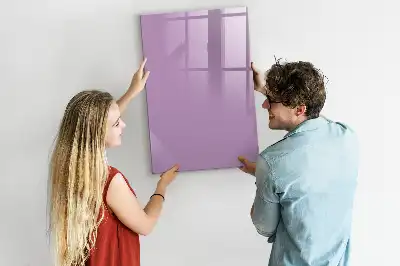 Magnetická popisovací tabule liliová barva
