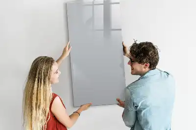 Magnetická tabule na kreslení ve světle šedé barvě