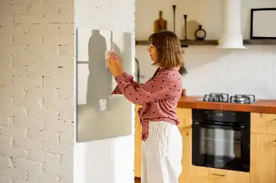 Magnetická popisovací tabule v béžové barvě
