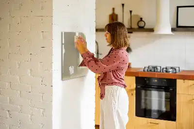 Magnetická popisovací tabule v béžové barvě