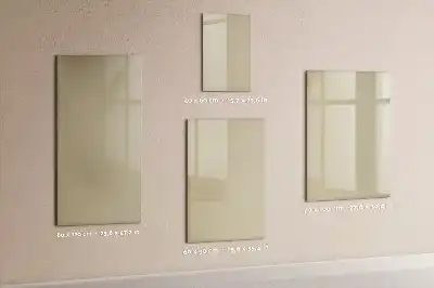 Magnetická popisovací tabule v béžové barvě