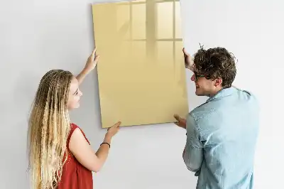 Magnetická tabule na kreslení krémová