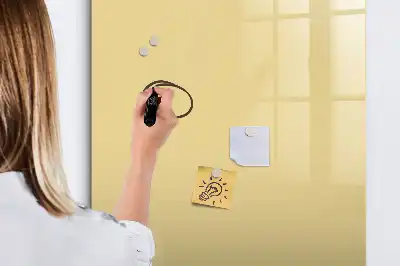 Magnetická tabule na kreslení krémová