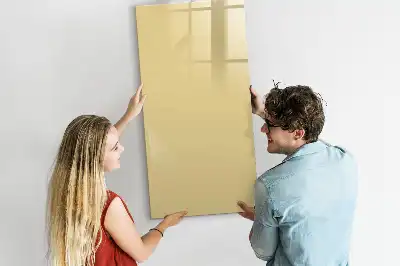 Magnetická tabule na kreslení krémová