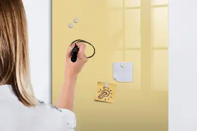 Magnetická tabule na kreslení krémová