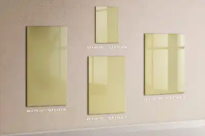Magnetická tabule na kreslení krémová