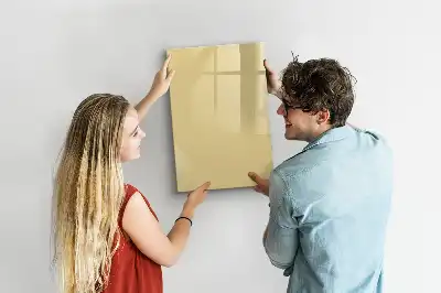 Magnetická tabule na kreslení krémová