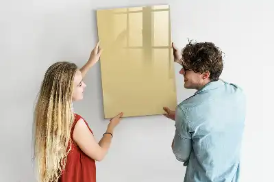 Magnetická tabule na kreslení krémová