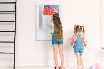 Magnetická popisovací tabule ve světle bílé barvě