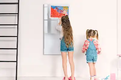 Magnetická popisovací tabule ve světle bílé barvě