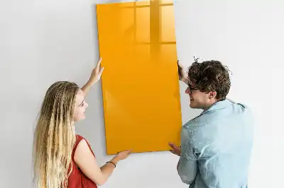 Magnetická popisovací tabule zlatožlutá