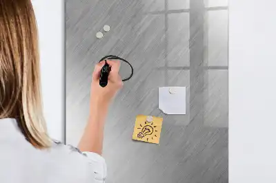 Magnetická popisovací tabule kovové odlesky