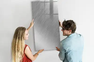 Magnetická popisovací tabule kovové odlesky