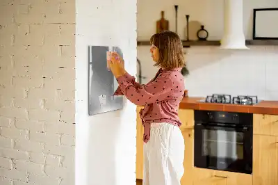Magnetická popisovací tabule kovové odlesky