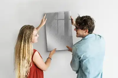 Magnetická popisovací tabule kovové odlesky