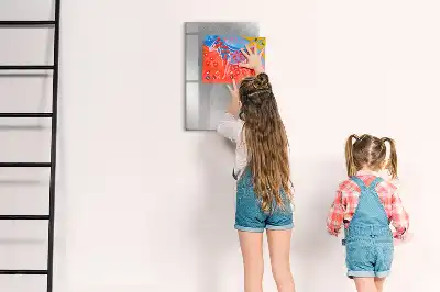 Magnetická popisovací tabule kovové odlesky