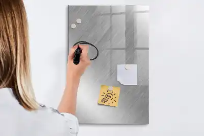 Magnetická popisovací tabule kovové odlesky