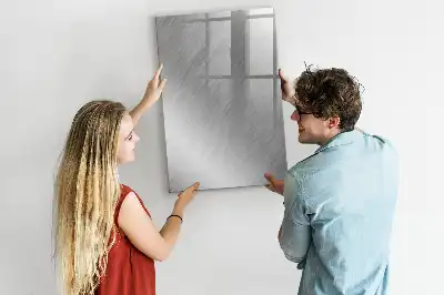 Magnetická popisovací tabule kovové odlesky