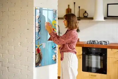 Plážový set s magnetickou tabulí na kreslení
