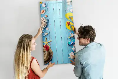 Plážový set s magnetickou tabulí na kreslení