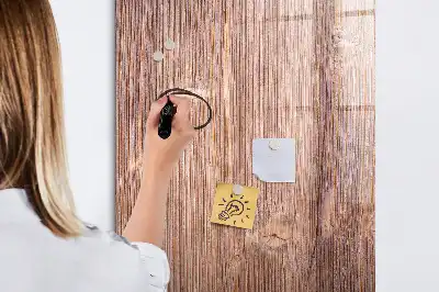 Magnetická popisovací tabule s motivem papriček na prkénku