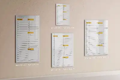 Magnetická tabule na kreslení v provedení seznam úkolů