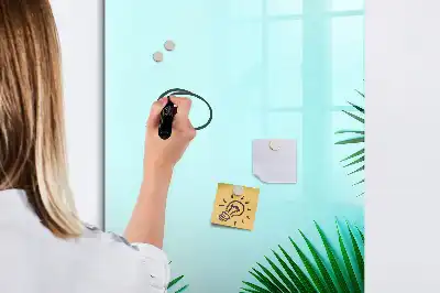 Magnetická tabule na kreslení egzotické listy