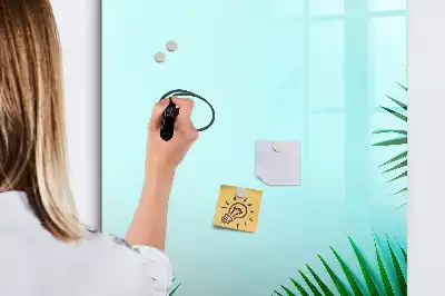 Magnetická tabule na kreslení egzotické listy