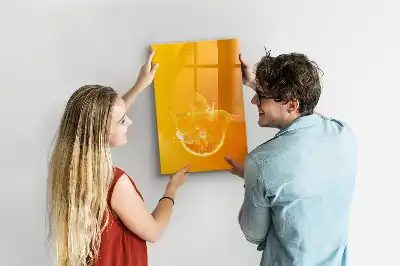 Magnetická tabule na kreslení pomerančový džus