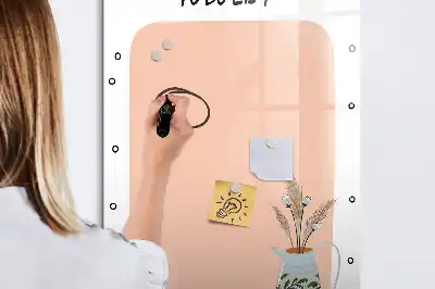 Magnetická popisovací tabule na seznam úkolů