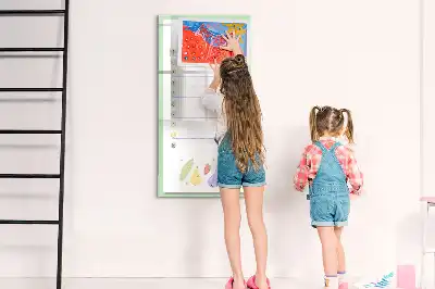 Magnetická tabule na kreslení nákupní seznam