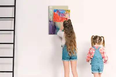 Magnetická popisovací tabule v dekoru barevný mramor