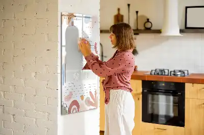 Magnetická tabule na kreslení denní plánovač